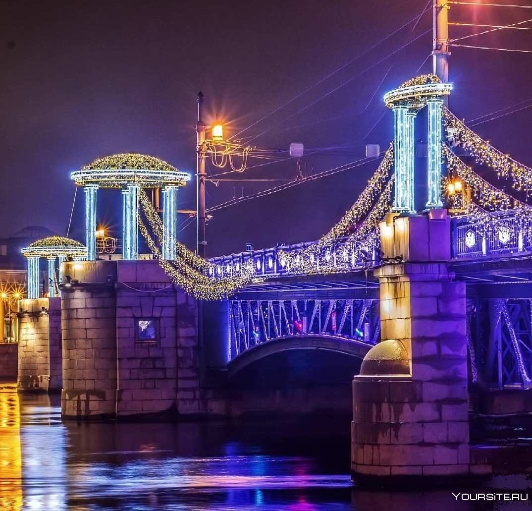 Ломоносовский мост в Санкт-Петербурге
