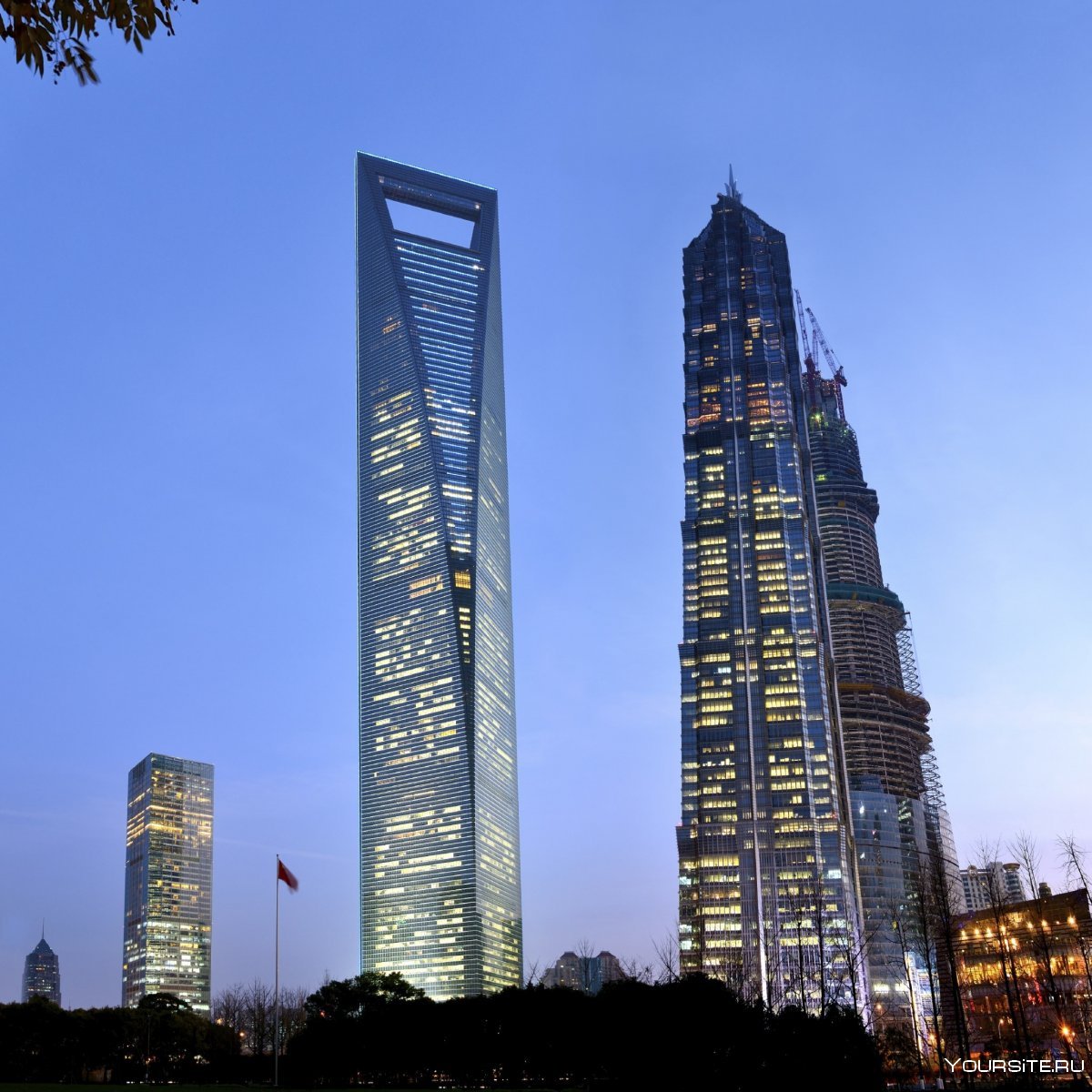 Шанхайский Всемирный финансовый центр Шанхай