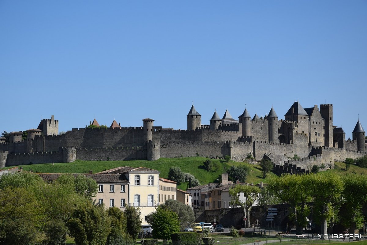 Крепость Каркассон во Франции