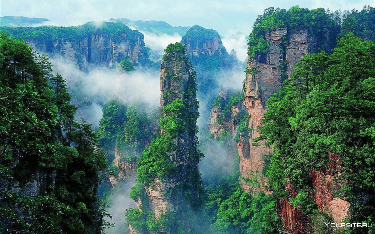 Национальный Лесной парк Чжанцзяцзе (провинция Хунань)