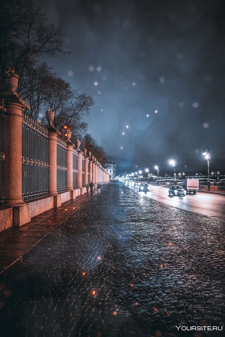 Ночные улицы Петербурга