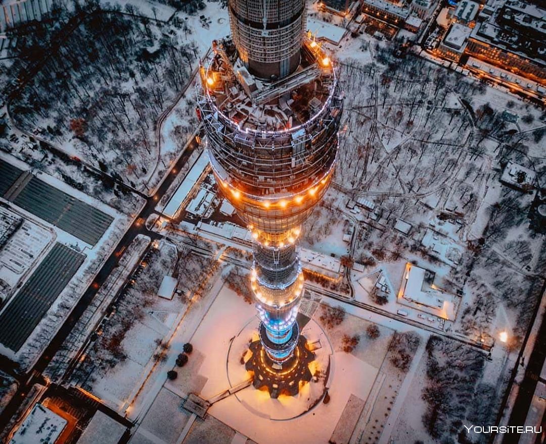 Москва башня Останкино