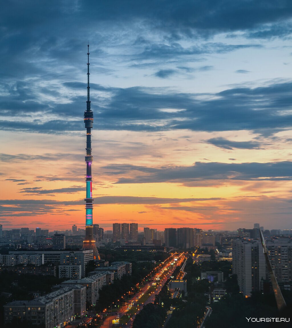 Телевизионная башня москвы