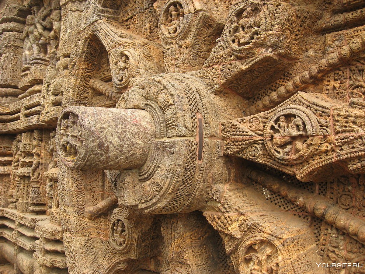 Конарак храм солнца колесо