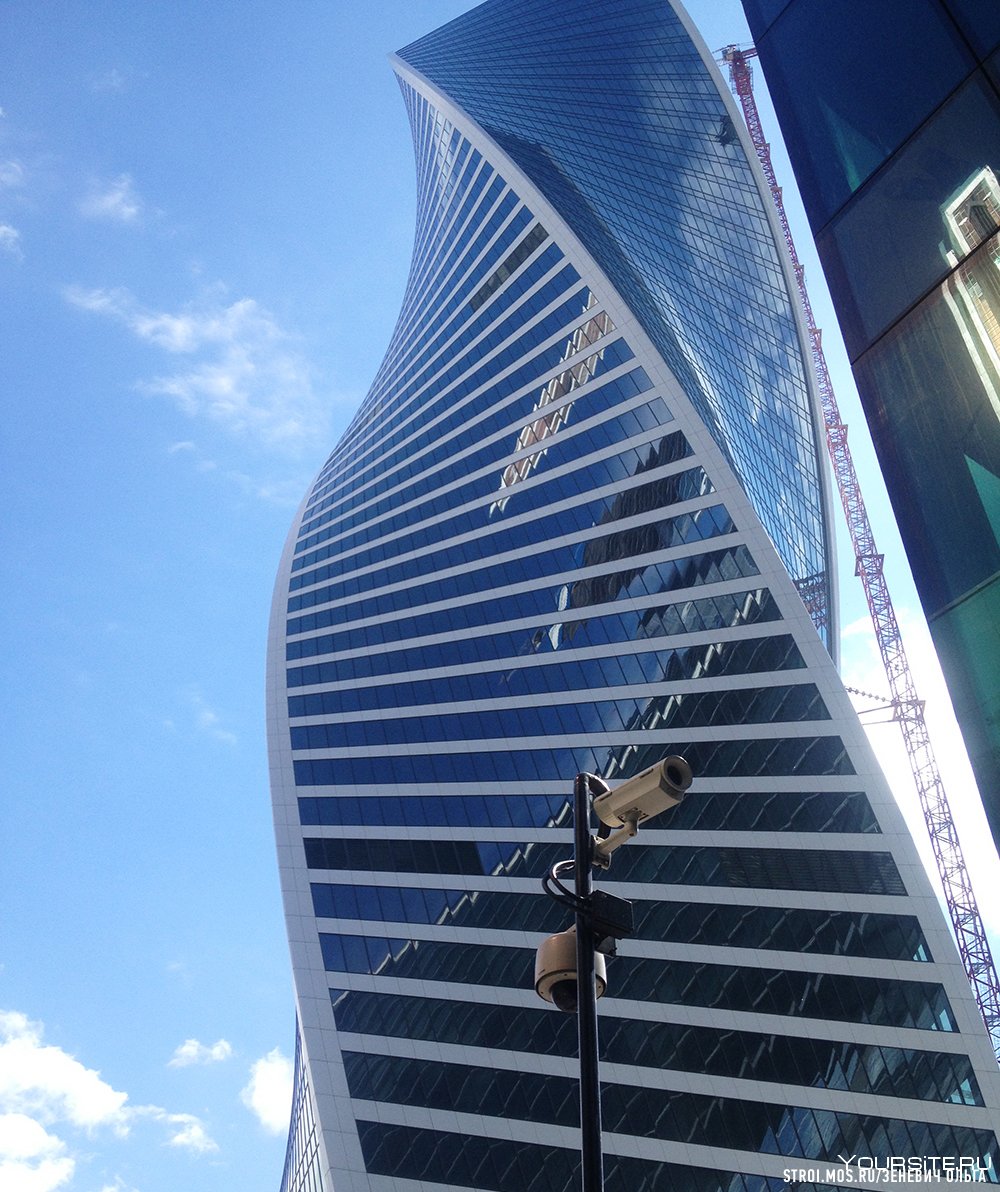 Башня Эволюция Москва Сити Транснефть