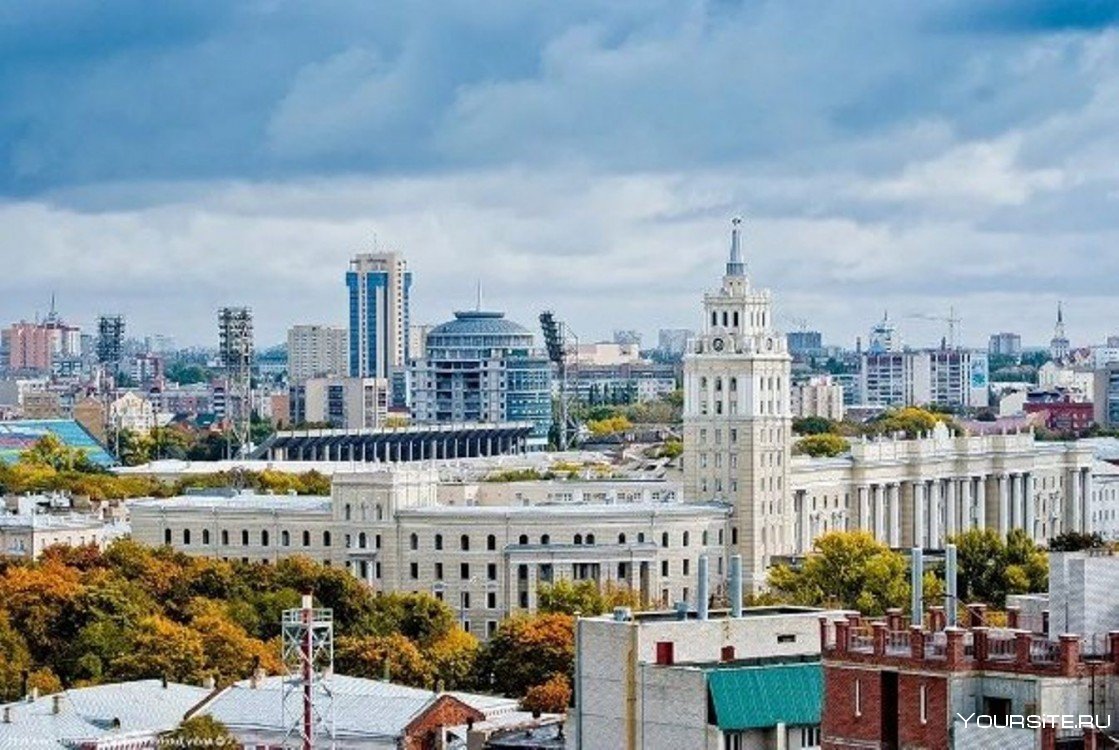 Воронеж панорама города