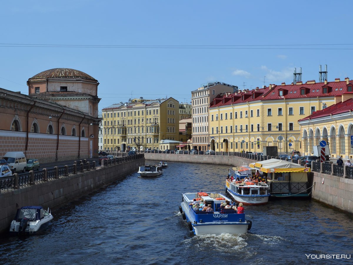 Санкт-Петербург каналы река мойка