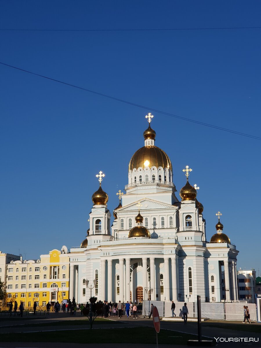 Церковь около парка Саранск