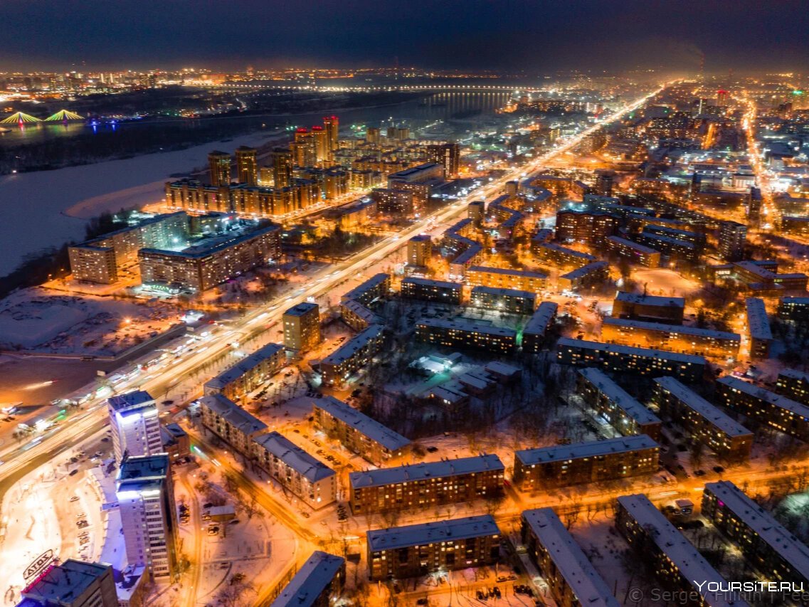 Красноярск центр улицы мира