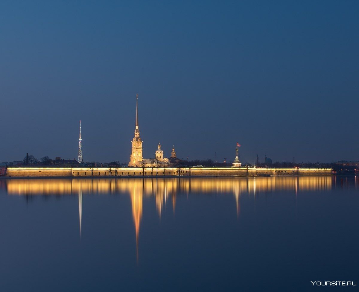 Башня река Нева Петербург
