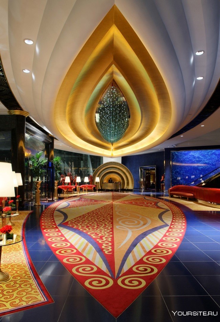 Бурдж аль араб отель внутри фото