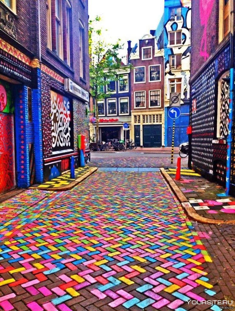 Стрит арт Амстердам