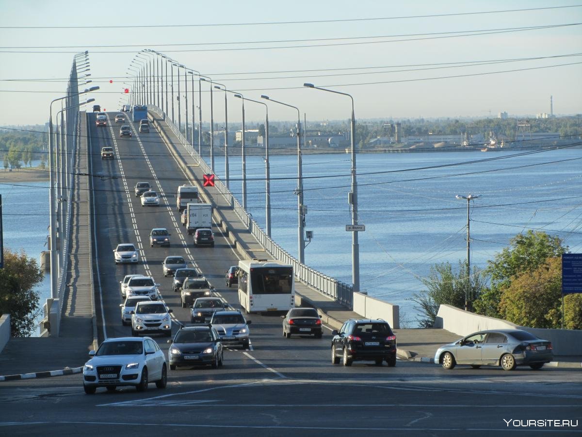 Автодорожный мост Саратов