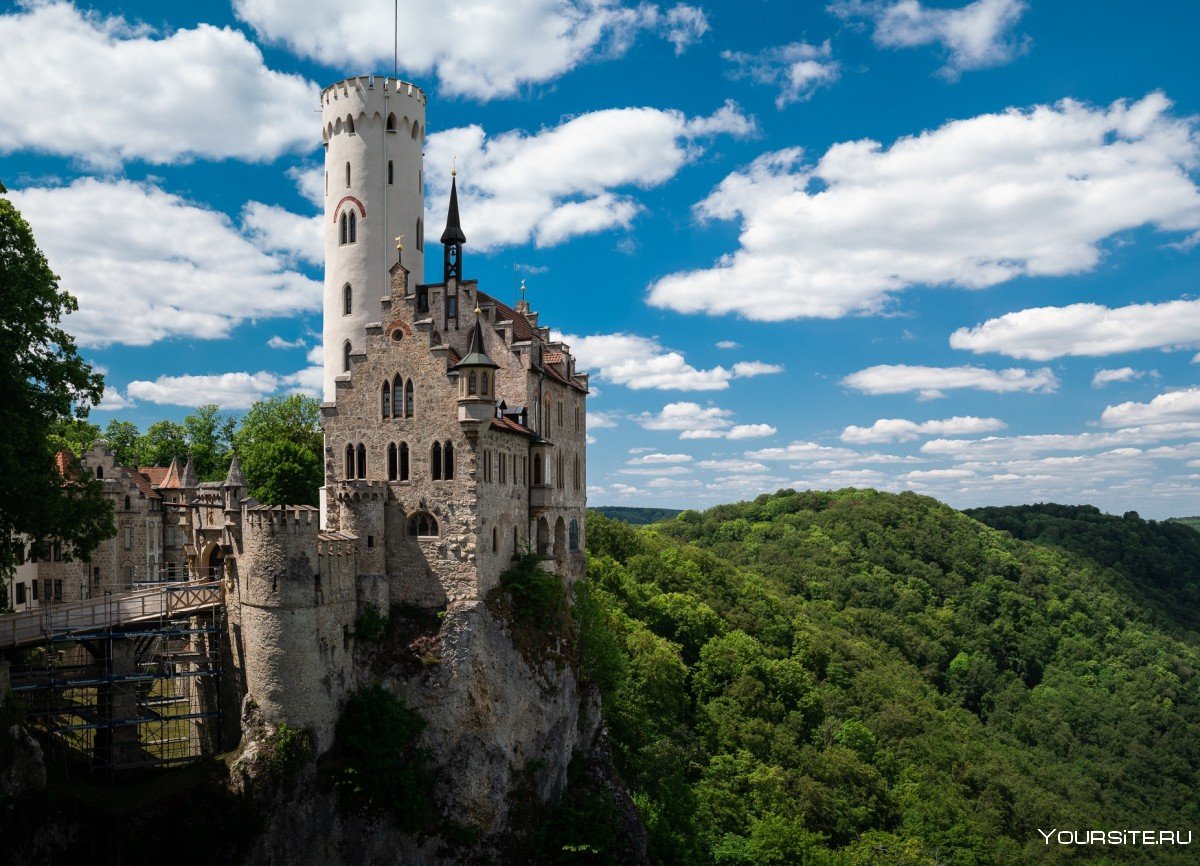 Лихтенштайн замок в Германии внутри