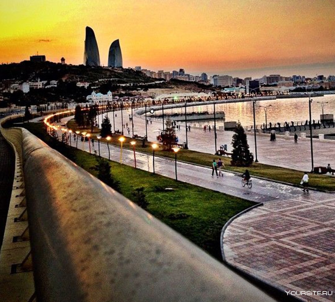 Баку красивый город