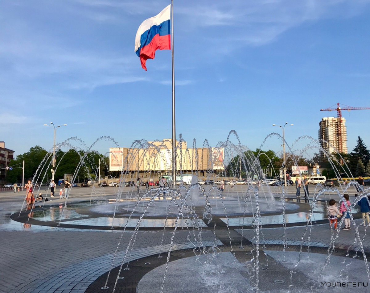 Центральная площадь Краснодара