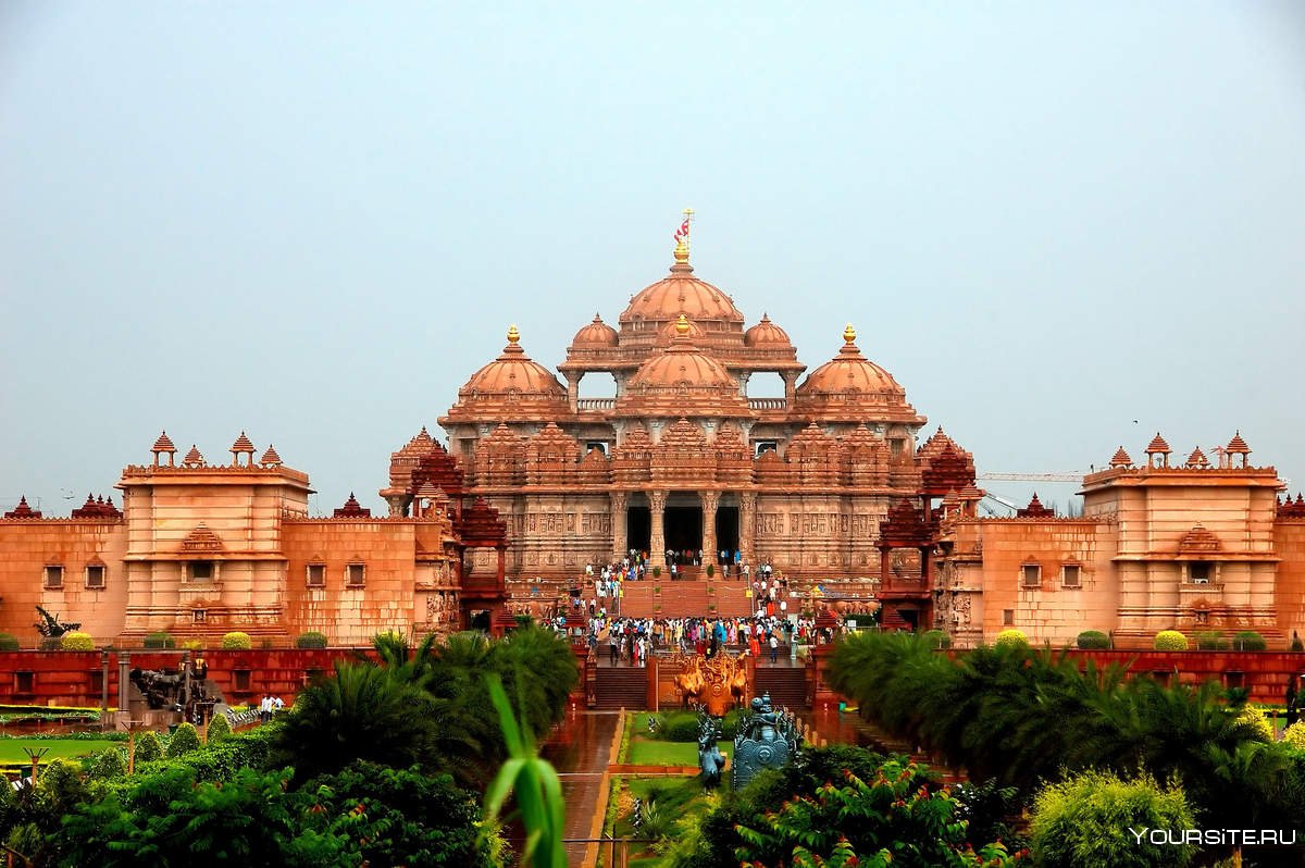 Храм Акшардхам в Индии