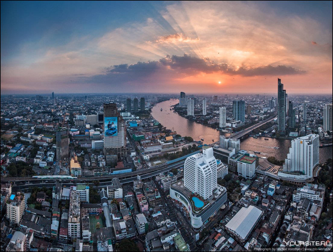 Бангкок панорама