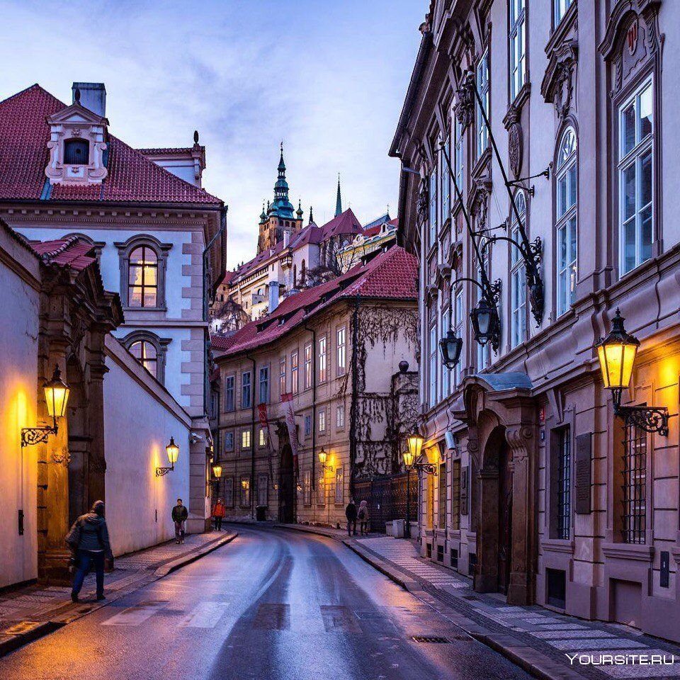 Старинные улочки Праги
