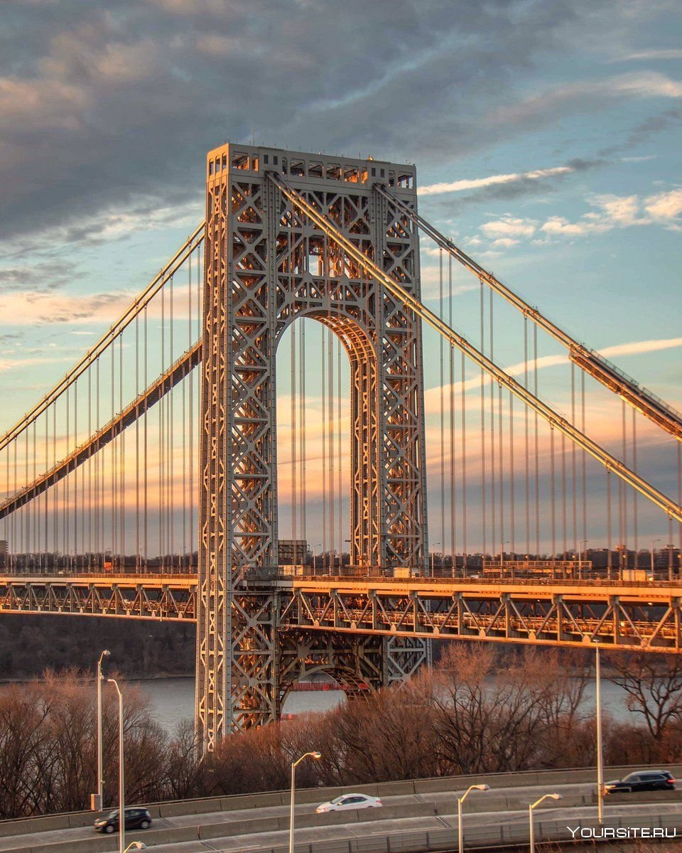 Мост Вашингтона в Нью-Йорке