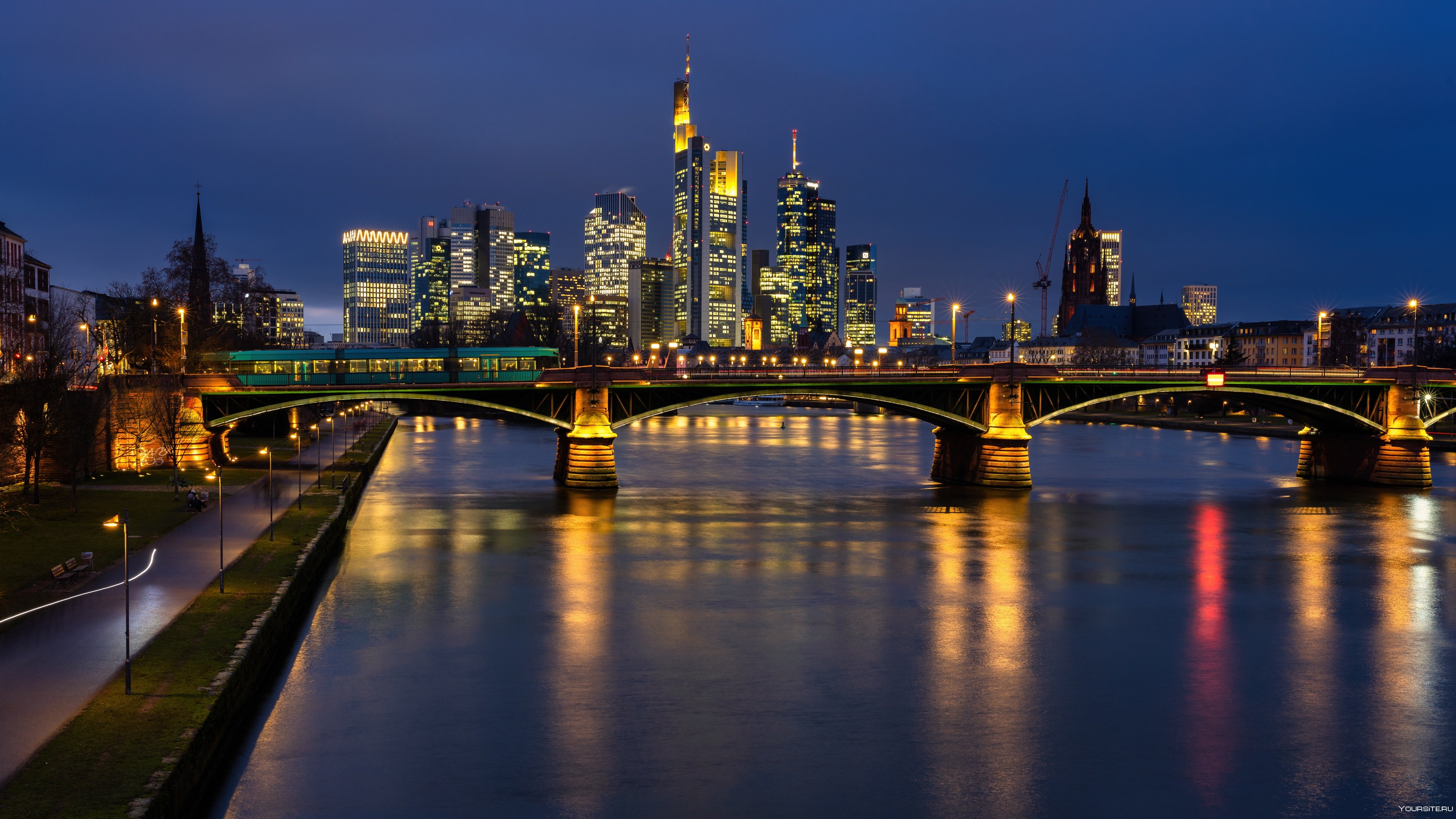 Main night. Река майн Франкфурт. Мосты Франкфурт на Майне. Франкфурт Германия. Франкфурт мост.