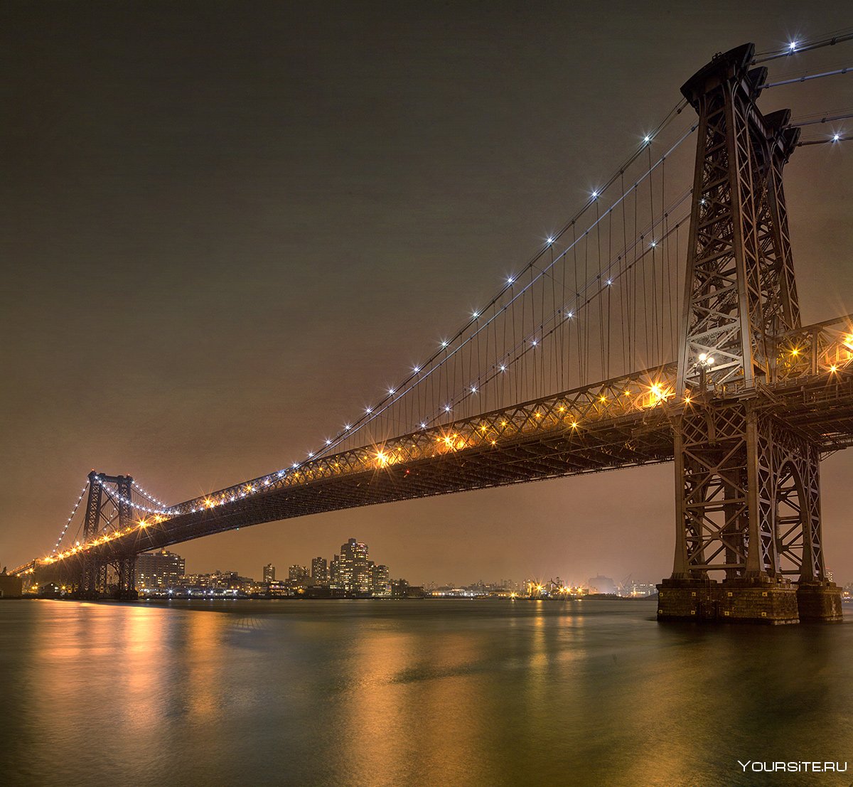Бруклинский мост и мост золотые ворота