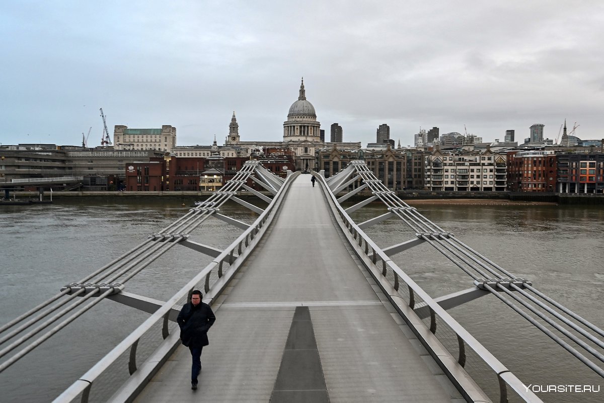 Мост тысячелетия в Лондоне