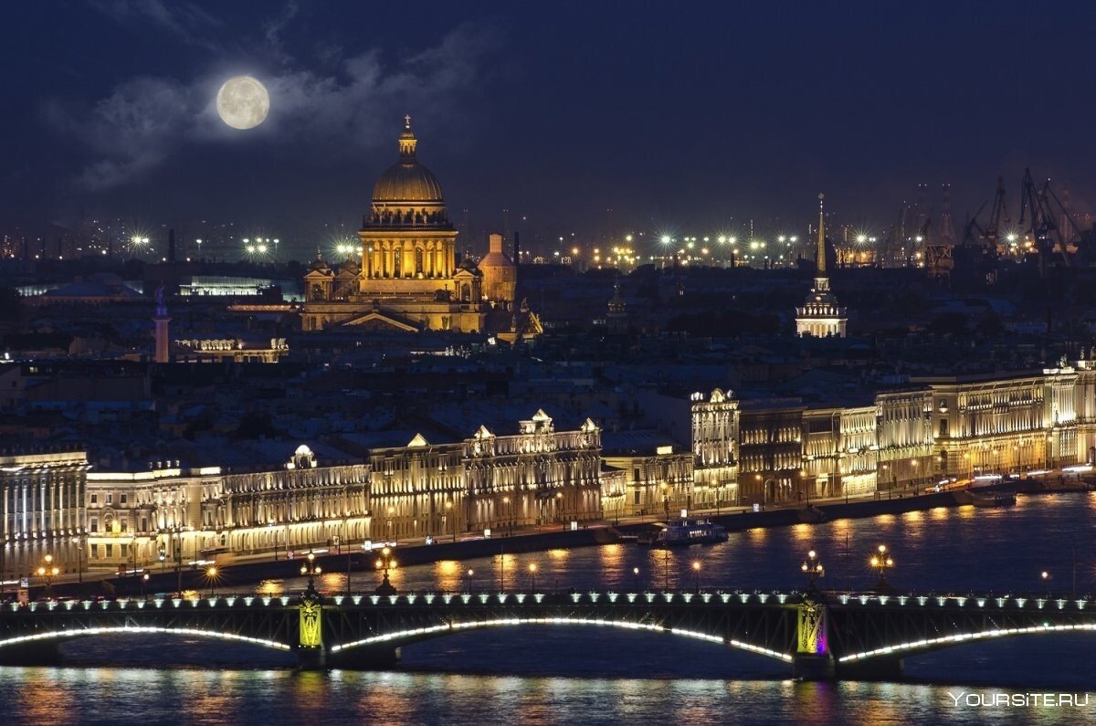 Ночной Санкт Петербург