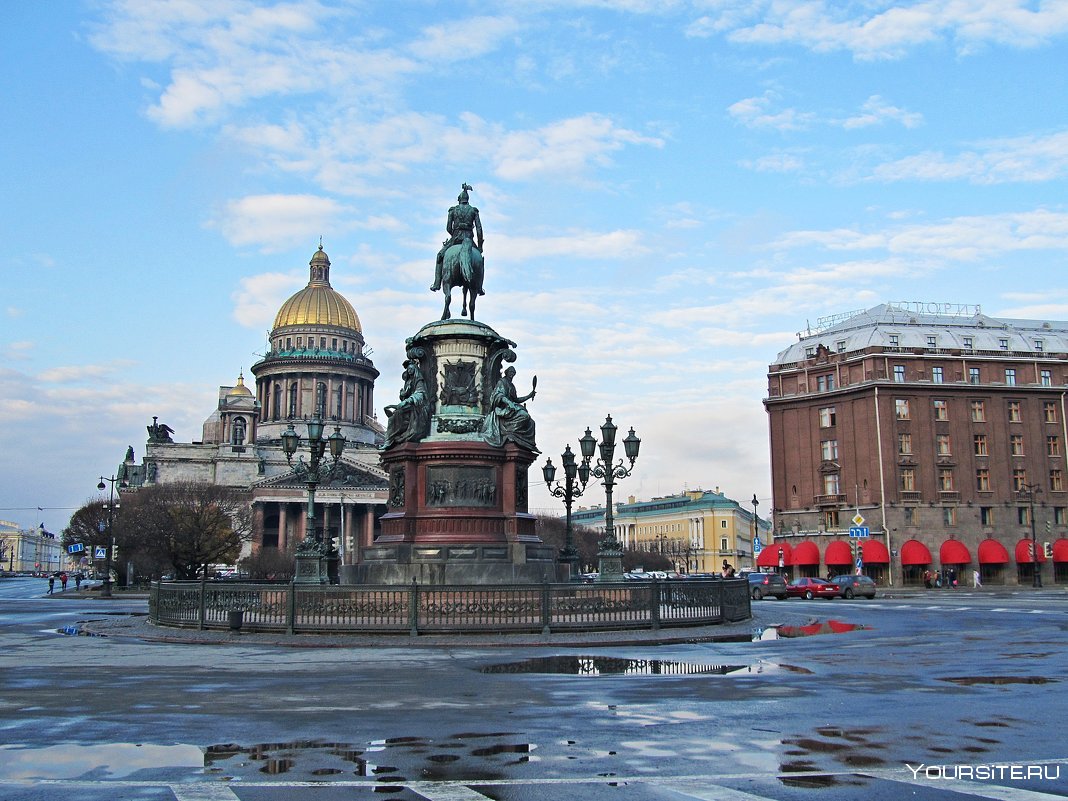 Петербург Исаакиевская площадь
