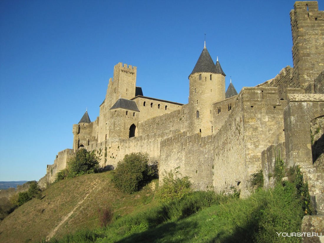 Город-крепость Каркассон Франция