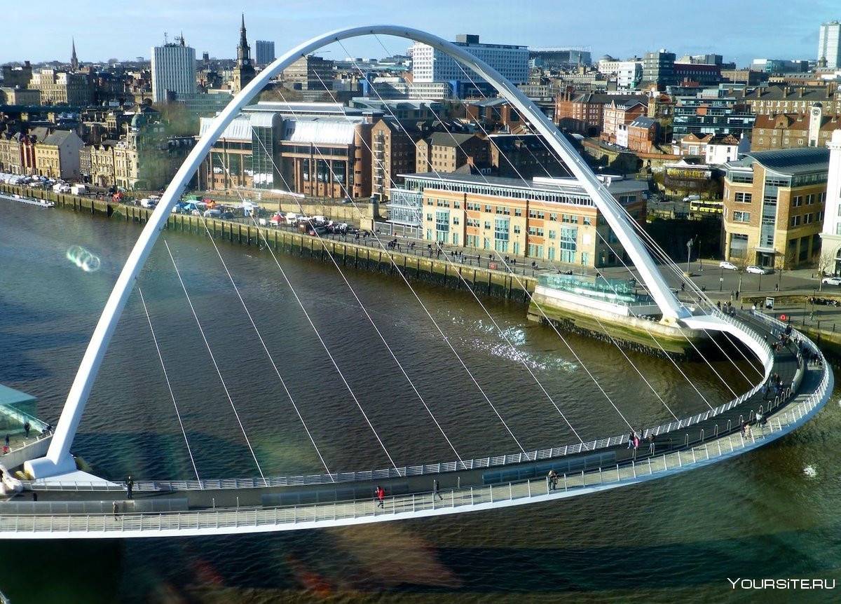 Мост тысячелетия (Gateshead Millennium Bridge)