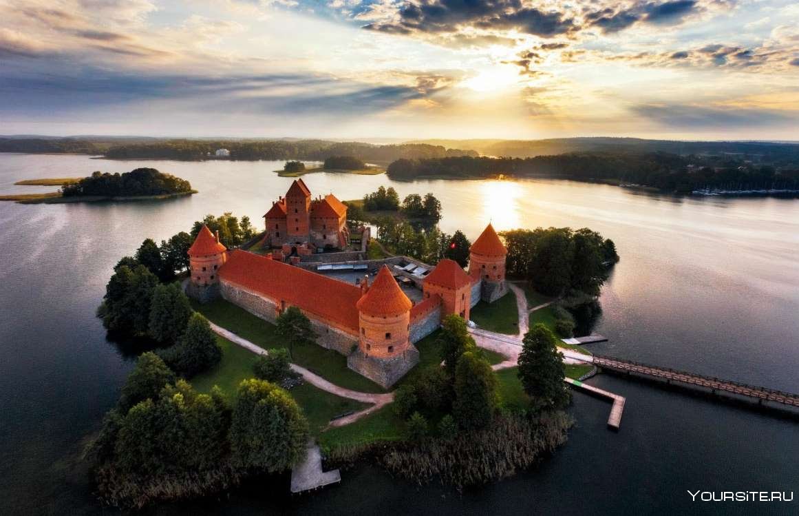 Замок Тракай Литва