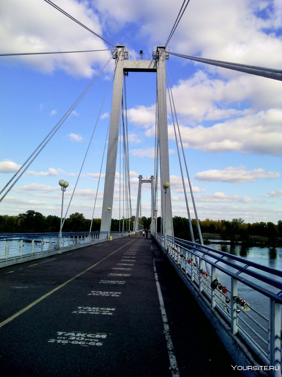 Виноградный мост Красноярск