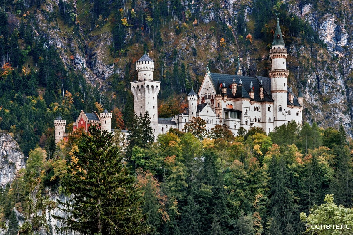 Замок Нойшванштайн Schloss Neuschwanstein