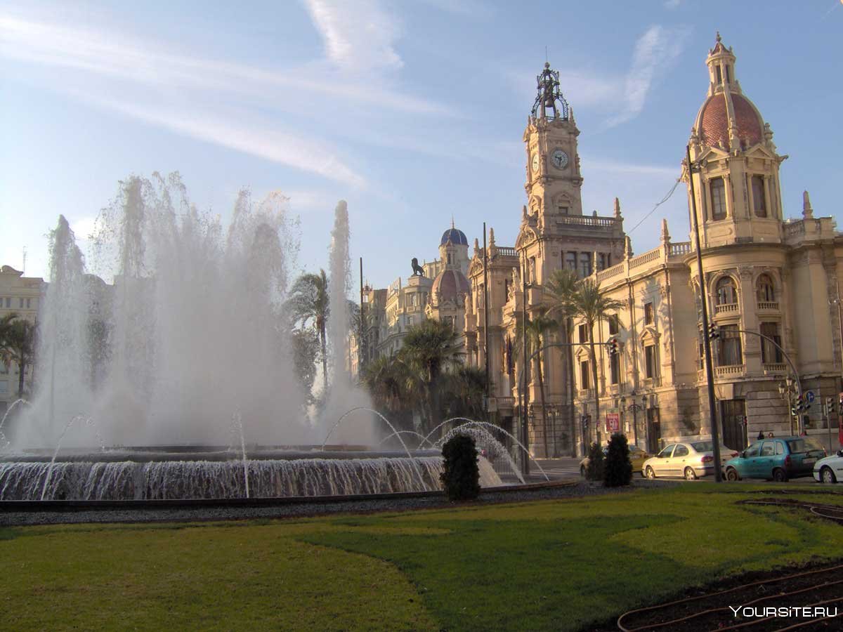 Столица Валенсии в Испании