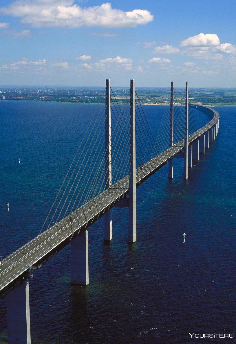 Мост в дании и швеции фото