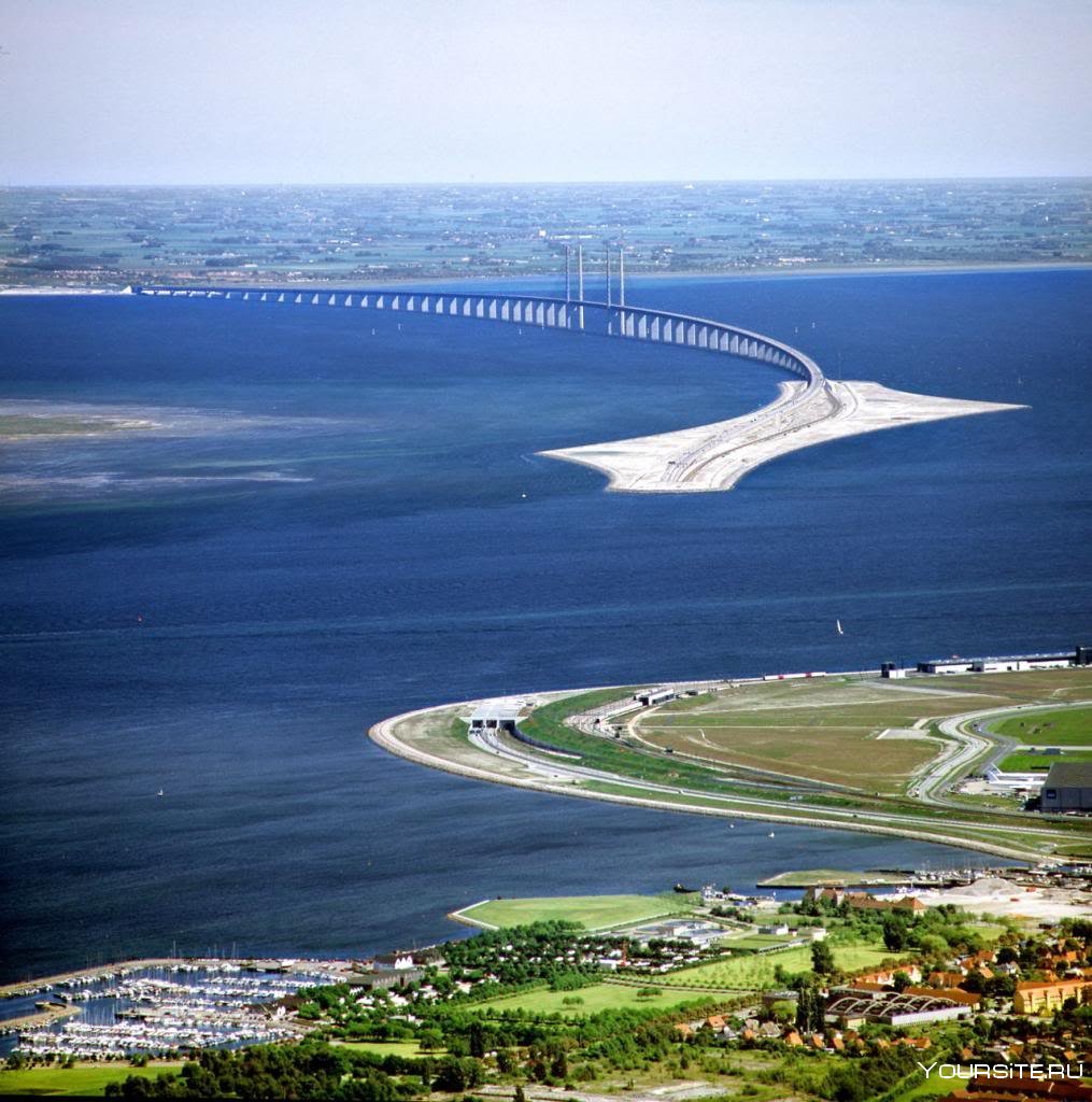 Эресуннский мост-тоннель Дания Швеция