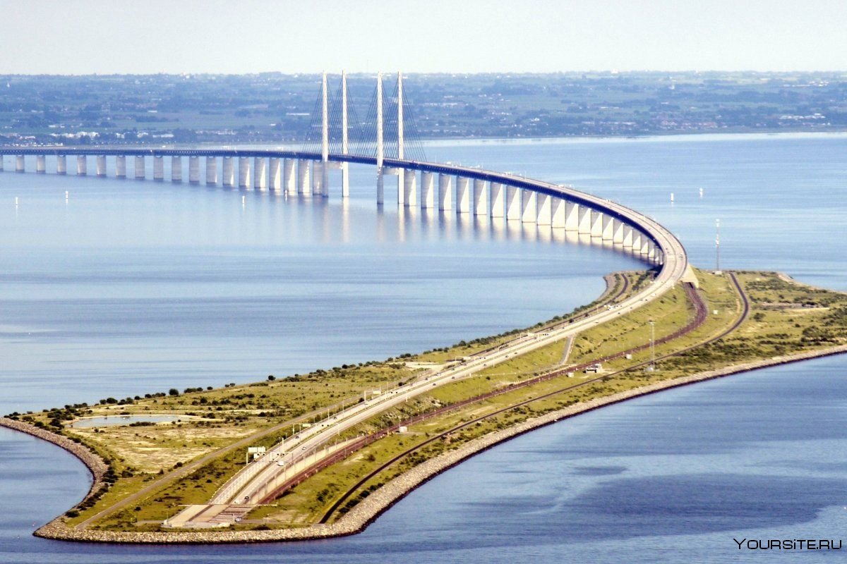 Эресуннский мост-тоннель Швеция