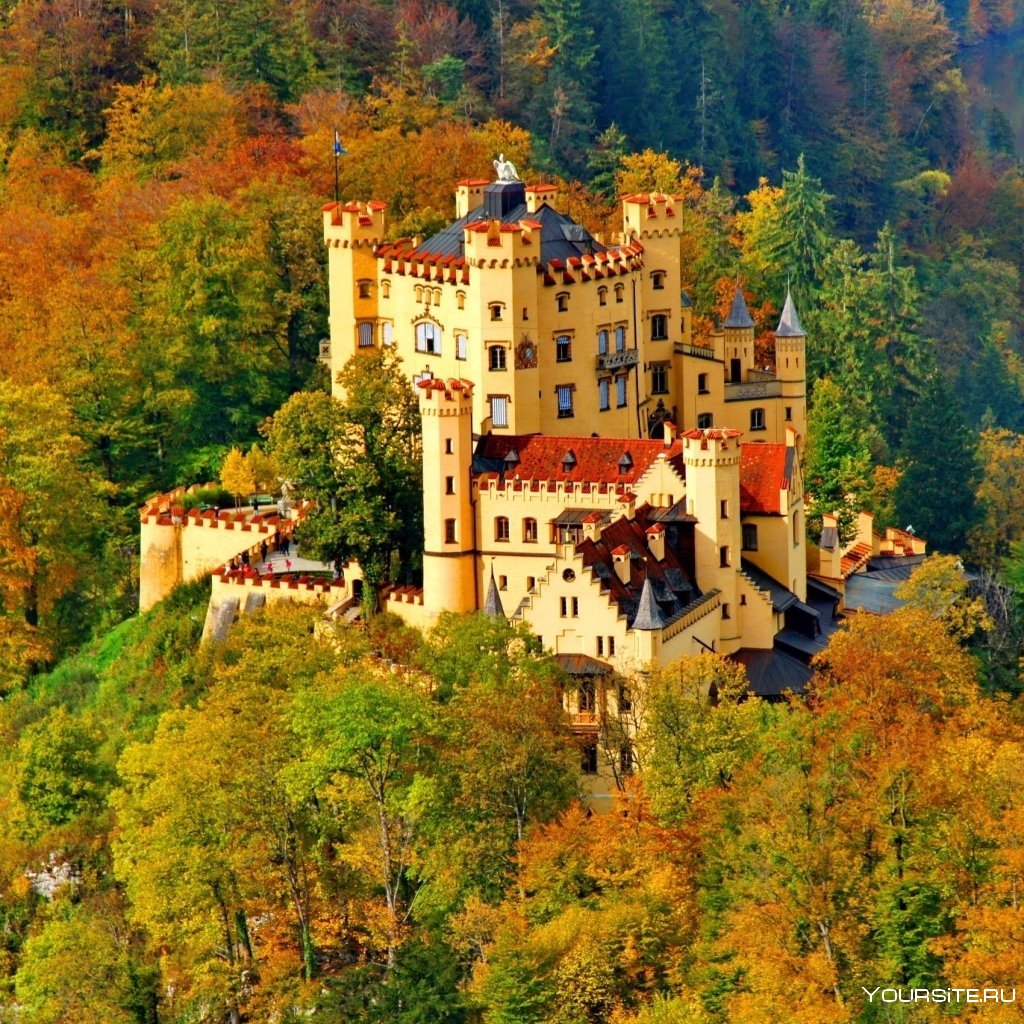 Замок Хохеншвангау Бавария