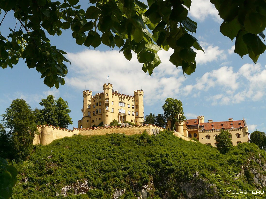 Озеро замок Бавария