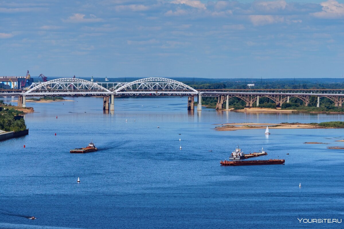 Мост Волга Нижний Новгород