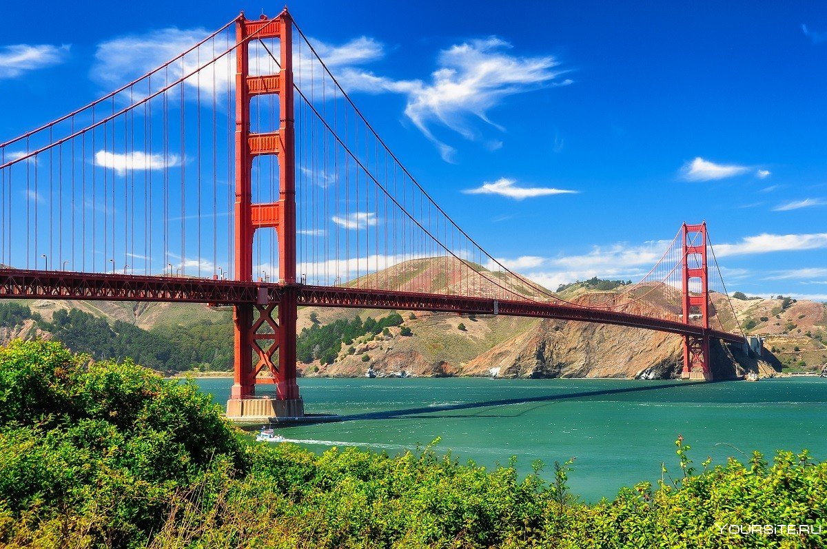 Мост Голден гейт Сан Франциско