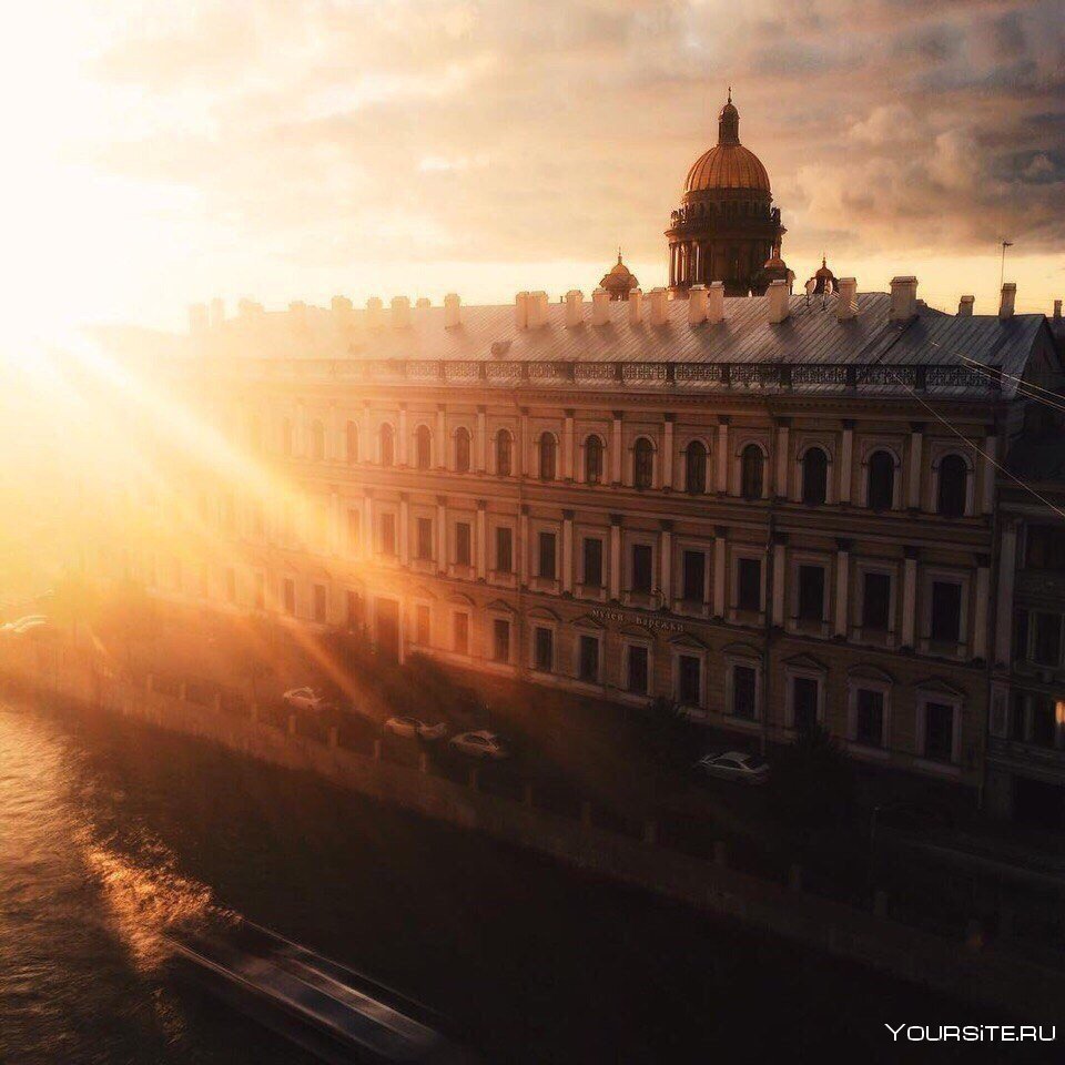 Санкт-Петербург рассвет