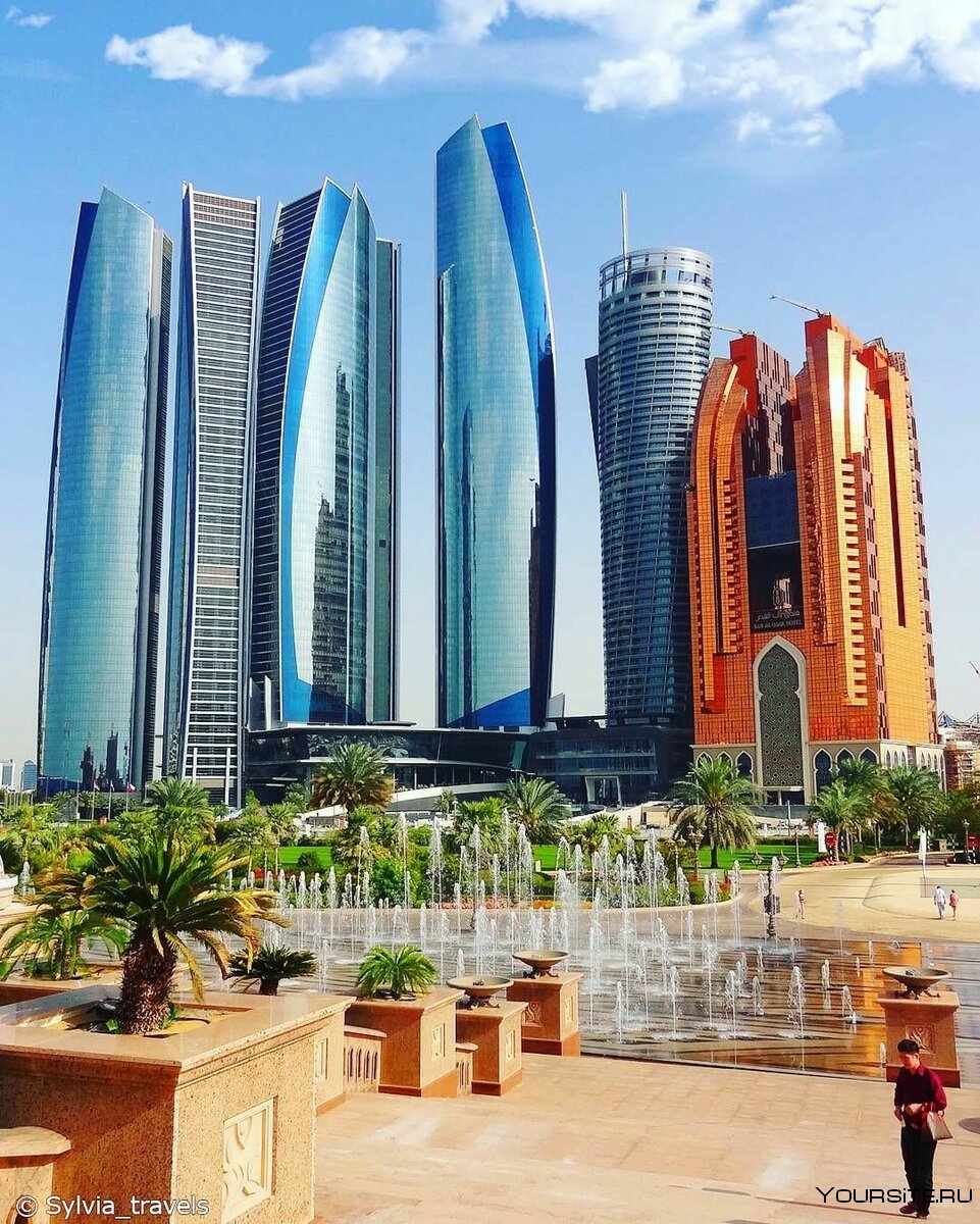 Столица Дубая Абу Даби