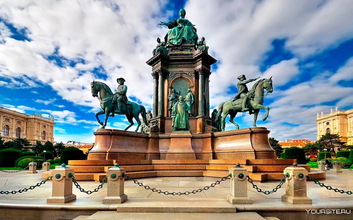 Австрия памятник Марии Терезии