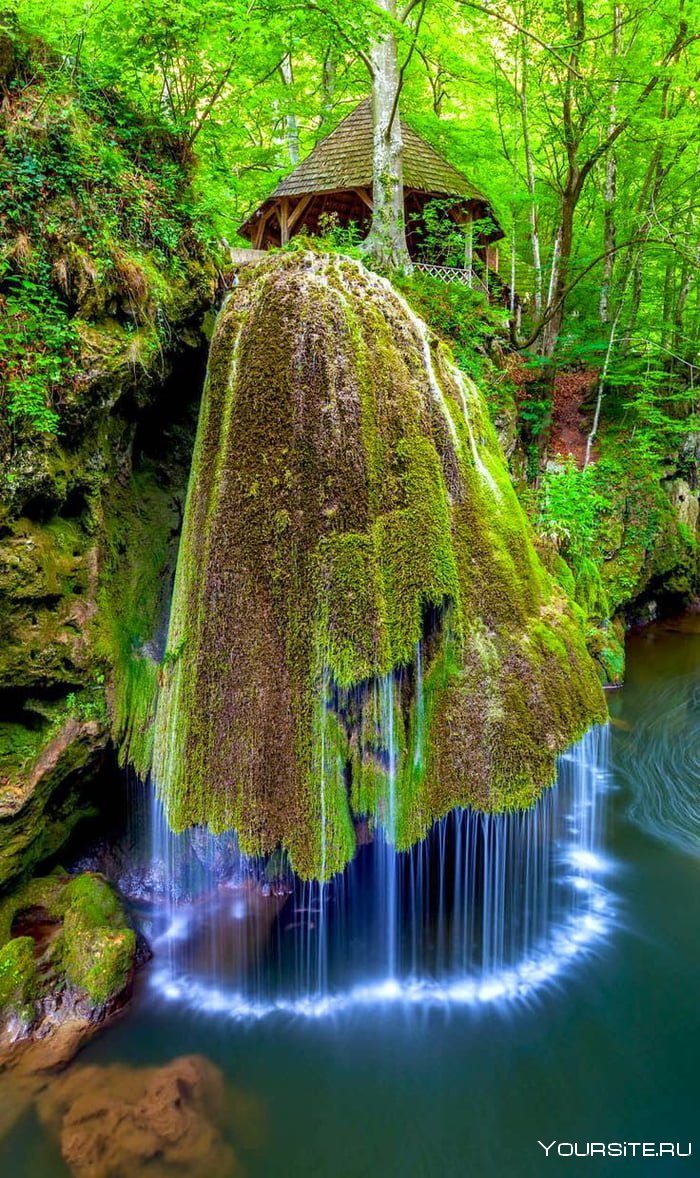 Каскадный водопад Бигар, Румыния