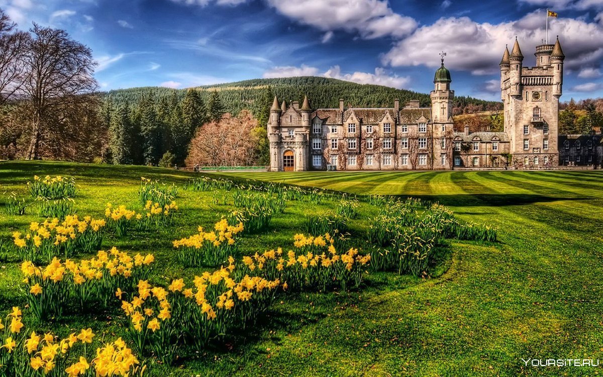 Королевская резиденция в Шотландии
