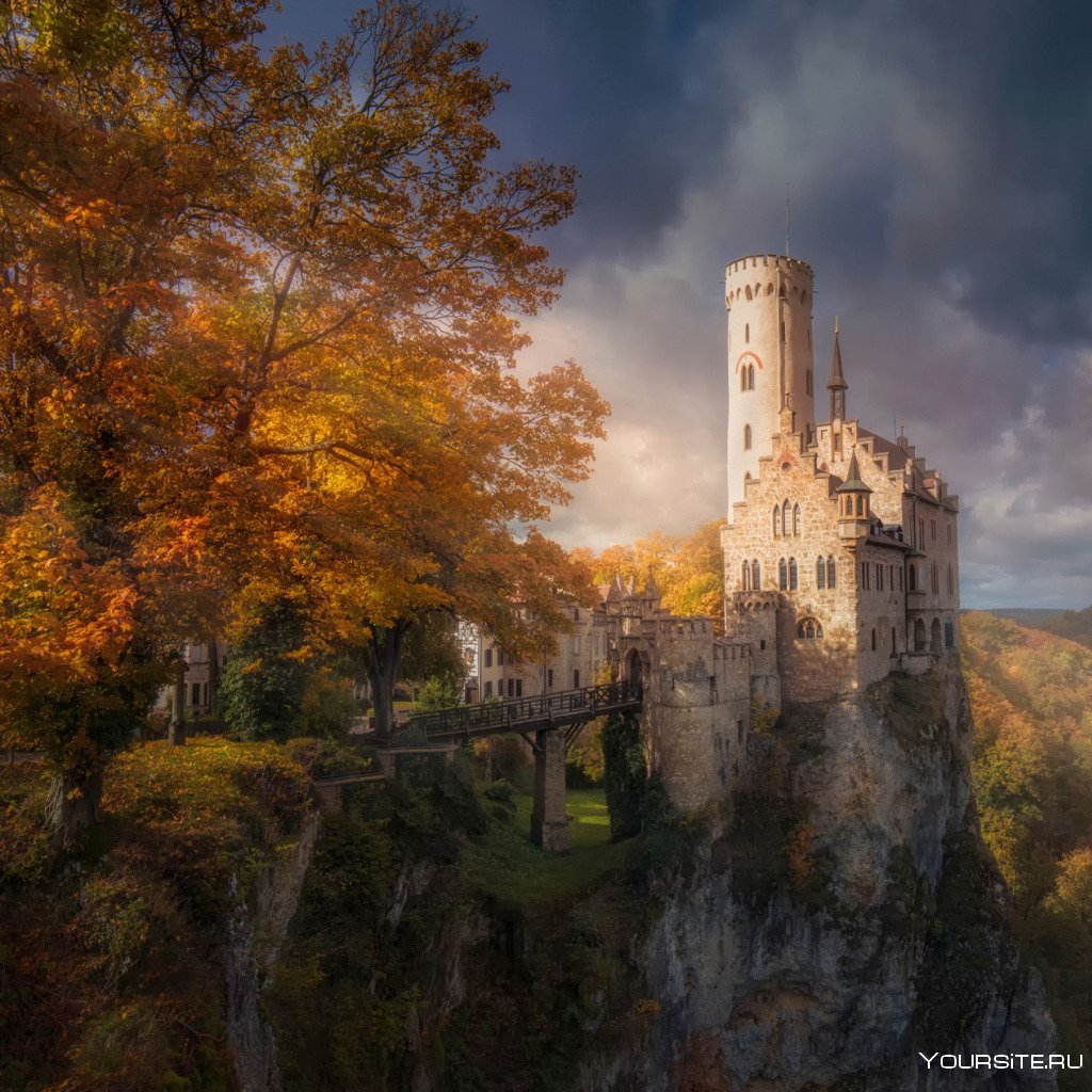 Лихтенштайн замок в Германии