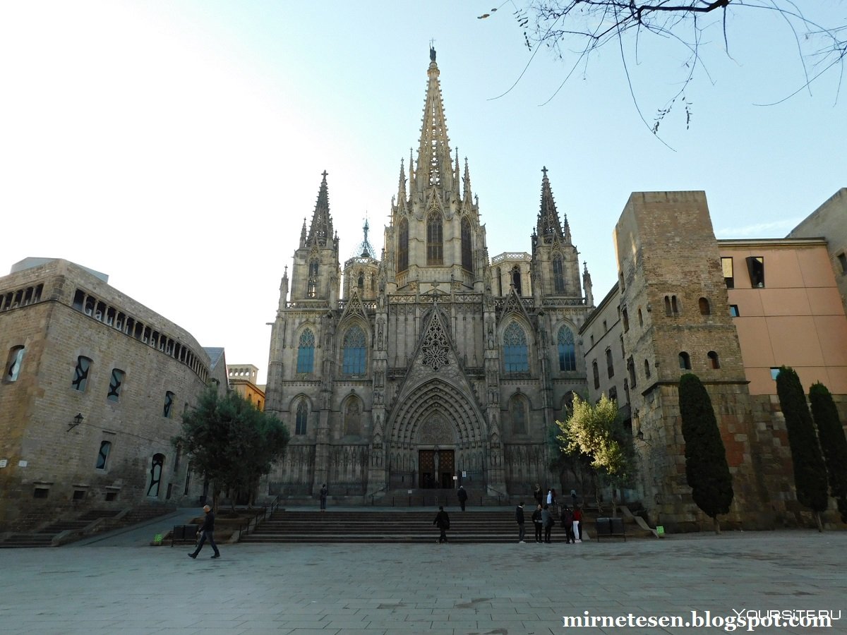 Барселона соборы в готическом квартале