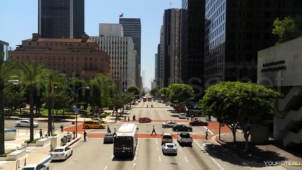 Los angeles street. Лос Анджелес Довнтовн. Улицы Лос Анджелеса. Лос Анджелес Центральная улица.